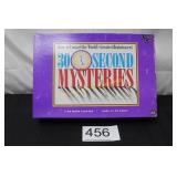 30 Second Mysteries Game - 1985 Version