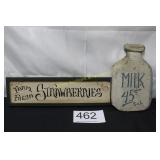 Farmhouse Style Wood Kitchen Signs