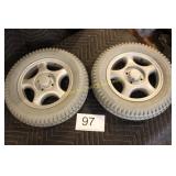 (2) Primo Power Matching Tires
