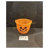Classic Orange Trick-or-Treat Basket
