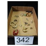 Group of Costume Jewelry Earrings - Lot of (9)