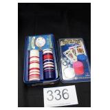 Collectors Playing Cards - Poker Chips &  Dice