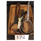 (4) Vintage Oil/Filter Wrench