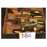 Misc. Lot of Phillips/Straight Blade Screwdrivers