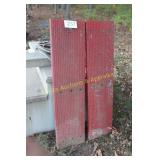 Set of Corrugated Ramps