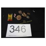 Military Screw Backs - Coca Cola & More