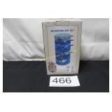 Cracker Barrel Nautical Ceramic Measuring Cups