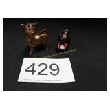 'Holy Cow' Cast Metal Salt & Pepper