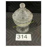 Cut Crystal Candy Dish