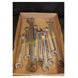 Group of (9) Larger Wrench's