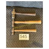 (3) Ball Peen Hammers