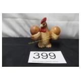 Japanese Ceramic Hen w/2 Egg Shaped S & P