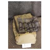 Large Green Cloth Bag w/Multiple Keepers (10)