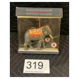 Smithsonian 'Elephant Carousel' Xmas Ornament
