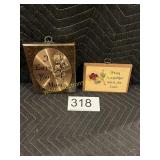 (2) Mother Theme Plate/Plaques