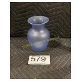Blue Glass Vase - 7'