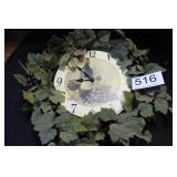 Tuscan Style Vineyard Wall Clock