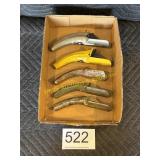 (5) Vintage Oil Can Spouts