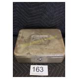 Vintage Steel Box w/Drawer