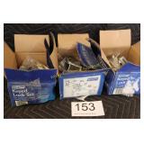 (3) Garage Door Keyed Lock Sets - NIB