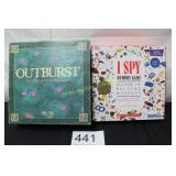 (2) Vintage Games - Trivia & I Spy