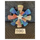 Metal Pinwheel - 10'