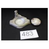 Vintage Art Deco 'Lady of the Sea' Figural Ashtray