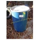 55 Gallon Barrel w/Band Top