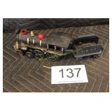 Cast Iron Train & Coal Hopper