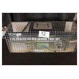 2 Piece Spring Loaded Animal Trap Set