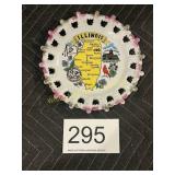 Illinois Ceramic Plate