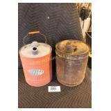 (2) 5 Gallon Cans