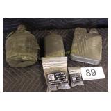 Army/Military Canteens Plus Buckle