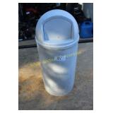 Round Rubbermaid Trash Can