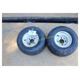 Pair of Golf Cart Tires - Pneumatic