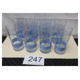 Set of (8) Vtg. Libbey 12 oz. Glass Tumblers