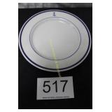 Shenango China U.S. Navy Wardroom Mess Plate