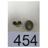 (2) Infantry Pins - U.S. Military