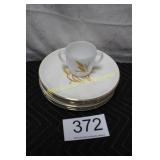 Homer Laughlin 'Golden Wheat' Dinner Plates