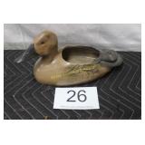 Vintage MIC Ceramic Duck Planter