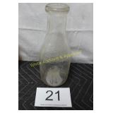 Silver Seal - Meadow Gold 1 Qt. Milk Bottle
