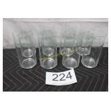 Set of (8) Corelle Corning 16 oz. Tumblers