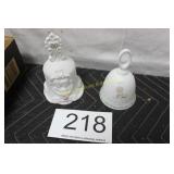 Precious Moments Christmas & Anniversary Bells