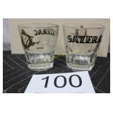 Pair of Fairmount Hotel Drink Glasses