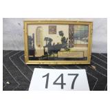 Lovings Furniture Store Framed Advt. Thermometer
