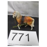 Vintage 1950's Cast Metal Western Parade Horse