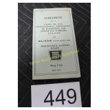 Lodge No. 1633 - Shop Unit Book / 1967-1971