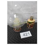 Hillbilly Oil Lamp & Candle Holder