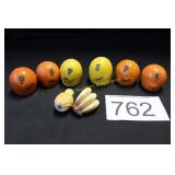 Vintage Florida Citrus & Tropical Fruit S & P Shak