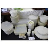 Lot of (13) Vtg. Tupperware 'Kitchen Classic' Set